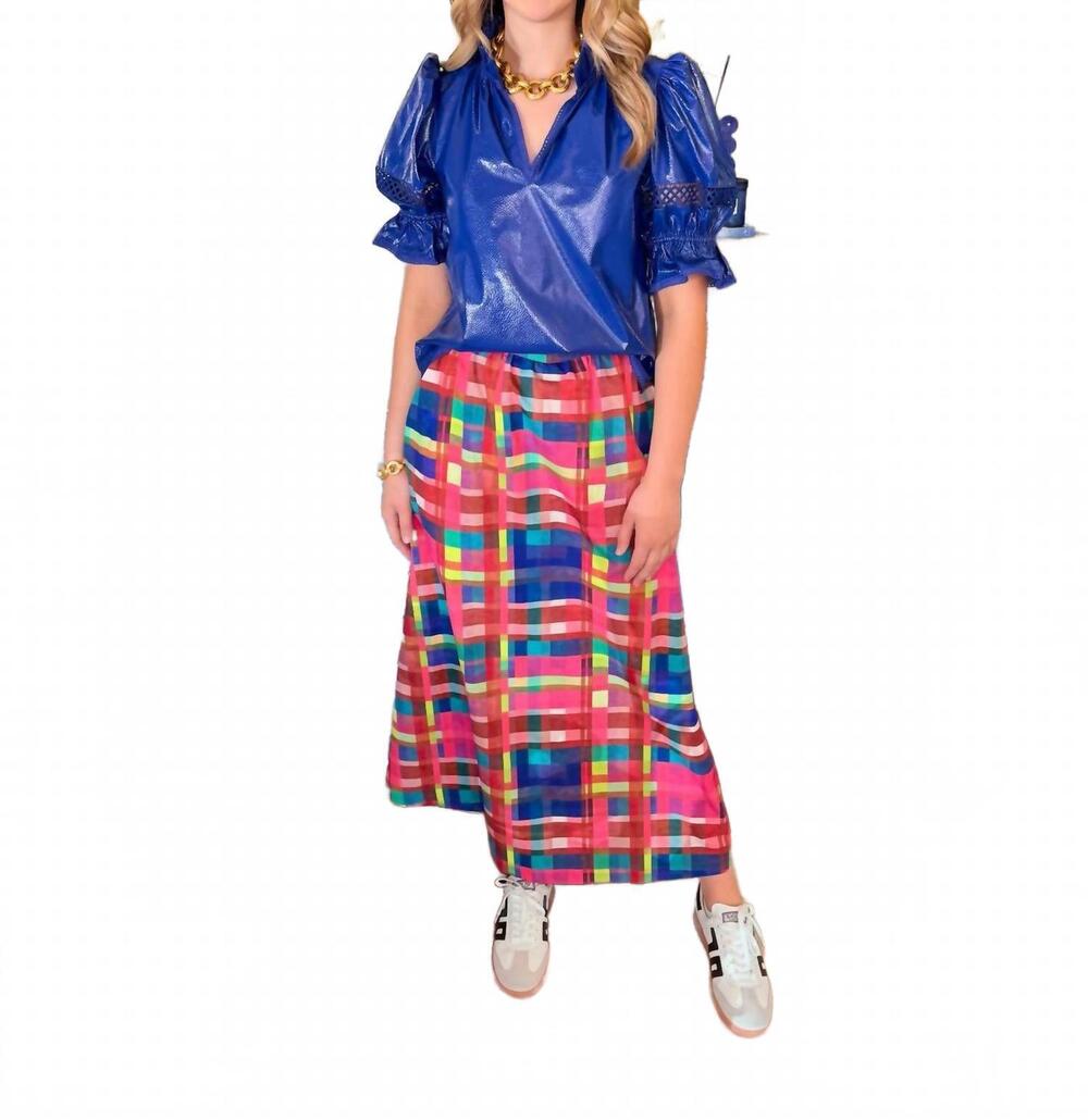 NEW ALDEN ADAIR women's daphne skirt in circus